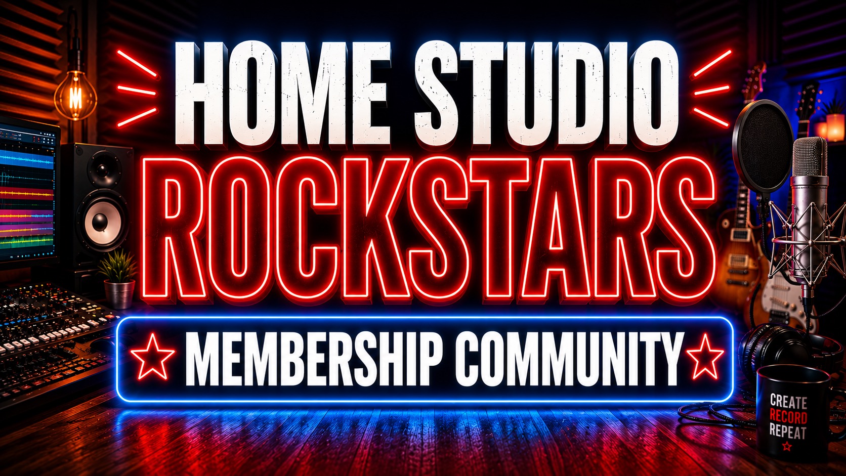 Home Studio Rockstars Community: Get 75% off for life, limited time discount!