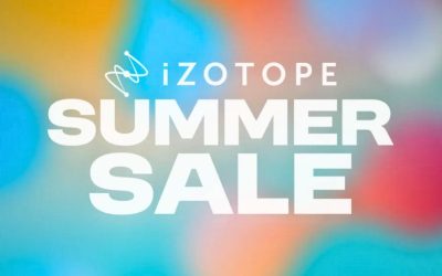 iZotope SUMMER SALE: Save big on creative plugins
